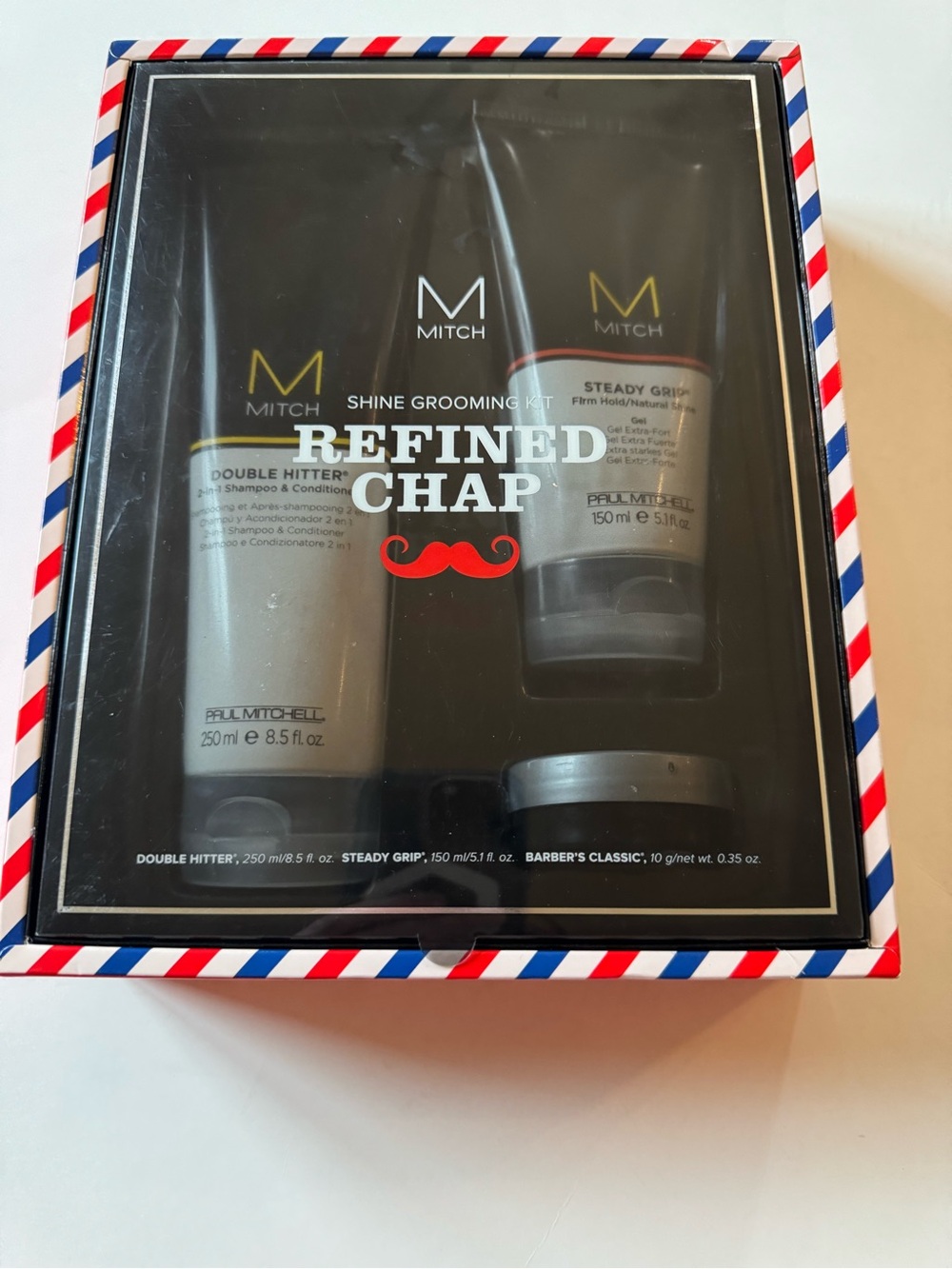 Paul Mitchell Mitch Refined Chap Grooming Kit - Black, Red, Blue, White